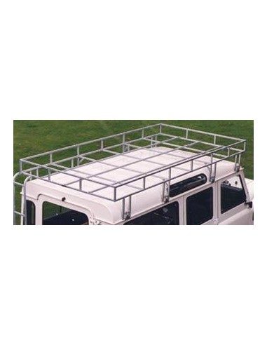 Galerie Brownchurch galvanisée pour Land Rover Defender 110