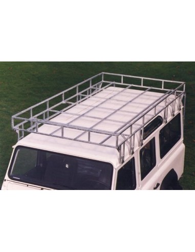 Galerie renforcée Brownchurch galvanisée pour Land Rover Defender 110