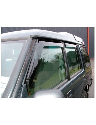 Déflecteur d'Air Avant et Arrière en PVC Transparent pour : Discovery 1  2.5L TDi 200/300