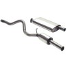Ligne d'Echappement en Inox pour : Defender 90  2.5L TDi 200