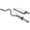 Ligne d'Echappement en Inox pour : Defender 90  2.5L TDi 200