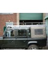 Galerie Brownchurch galvanisée pour Land Rover Defender 110 crew cab Totale