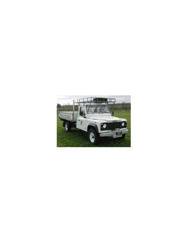 Galerie ralongée Brownchurch galvanisée pour Land Rover Defender Pick-up