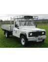 Galerie ralongée Brownchurch galvanisée pour Land Rover Defender Pick-up
