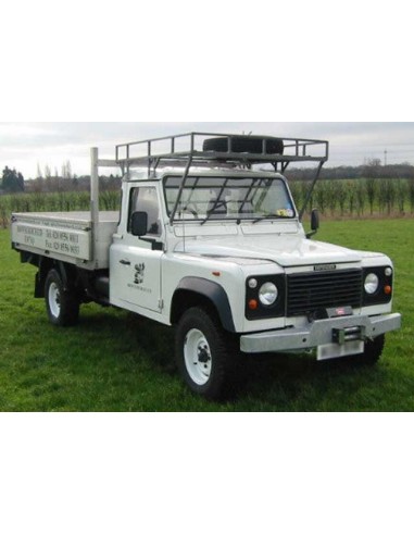 Galerie ralongée Brownchurch galvanisée pour Land Rover Defender Pick-up