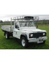 Galerie ralongée Brownchurch galvanisée pour Land Rover Defender Pick-up