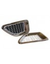 Grilles daérations latérales maillées en métal RR Sport