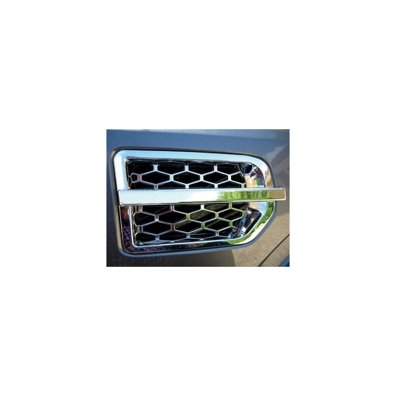Grille daération latérale finition chromé style Disco 4 pour Disco 3