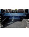 Ensemble 3 Tapis Plancher + Passage de Roue du Coffre pour : Defender 90/110 SW