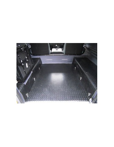 Ensemble 3 Tapis Plancher + Passage de Roue du Coffre pour : Defender 90/110 SW
