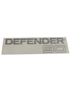 Autocollant " DEFENDER 90 " Arrière pour : Toutes Defender 90