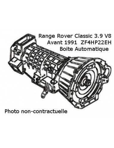 Boite de vitesse auto pour Range Classic 3.9 V8 ech/std