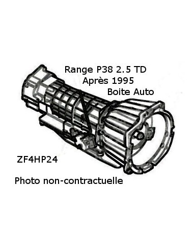 Boite de vitesse auto pour Range P38 2.5 TD ech/std