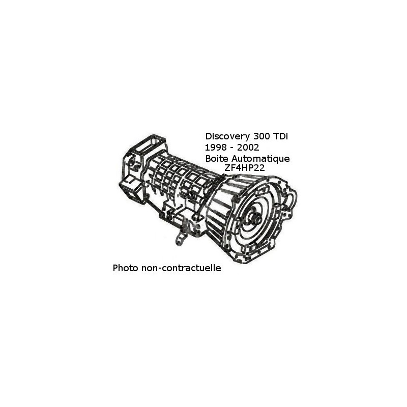 Boite de vitesse automatique pour Discovery 300 TDi ech/std