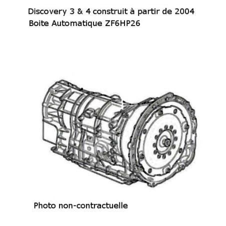 Boite de vitesse auto pour Discovery 3 & 4 ech/std