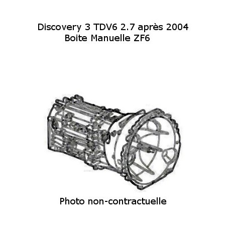 Boite de vitesse manuelle pour Discovery 3 ech/std