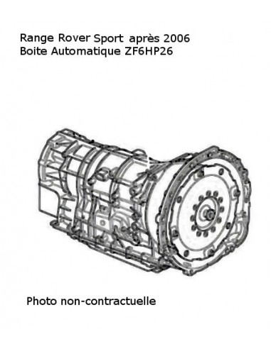 Boite Auto Range Rover Sport après 2006 ech/std