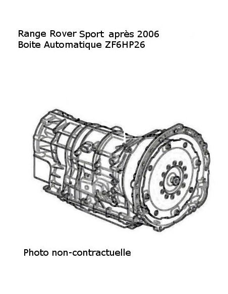 Boite Auto Range Rover Sport après 2006 ech/std