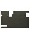 Garniture de Porte Safari Noir avec Essuie Glace pour : Defender 90/110 2.5L TDi 300/TD5 de 1998 a 2002