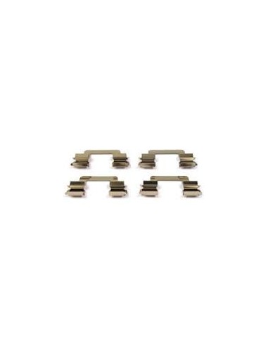 Kit de Fixation de Plaquette Avant Monté avec Jantes 17 Pouces