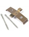 Kit de Fixation de Plaquette Avant Monté avec Jantes 17 Pouces