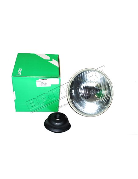 Optique Phare H4 WIPAC pour : Land-Rover 88/109 Série II IIA III 