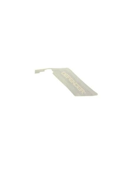 Autocollant de Porte Avant Droite " DEFENDER " GRIS FONCÉ / GRIS CLAIR