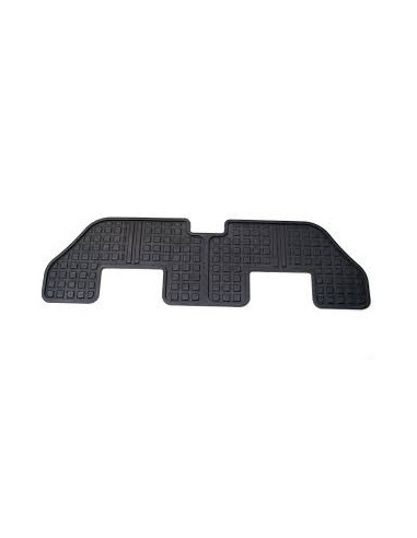 Tapis Caoutchouc de la 3ème Rangée de Sièges NOIR