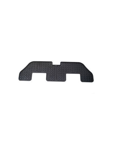 Tapis Caoutchouc de la 3ème Rangée de Sièges NOIR