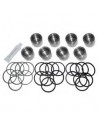 Kit 8 Pistons INOX + Coupelles d'Étrier Avant Monté jusqu'en 1991