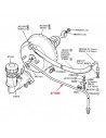 Maitre Cylindre de Frein avec Simple Circuit et Servo-Frein 