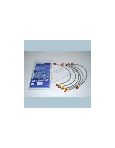 Flexible de Frein Aviation +40mm avec ABS pour : RANGE CLASSIC Monté de 1990 à 1992