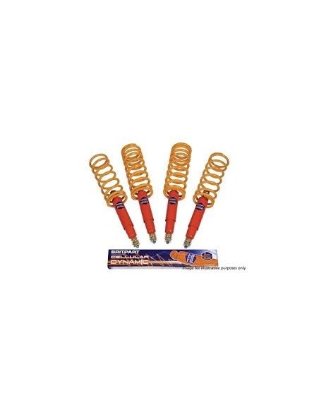 Kit Suspsension Avant et Arrière Renforcé BRITPART SUPER GAZ avec Ré-Hausse + 40mm