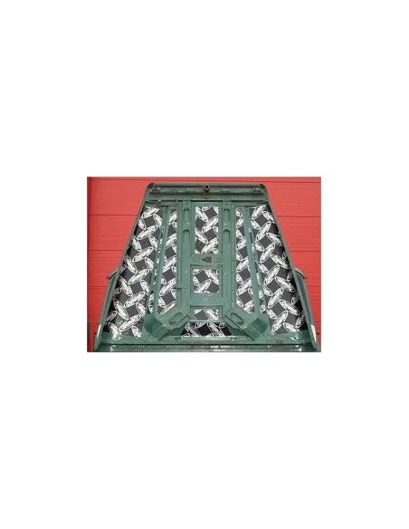 Kit Insonorisant DYNAMAT pour le Plancher Arrière sous les Sièges : DEFENDER 110 TD4 SW/UTILITAIRE
