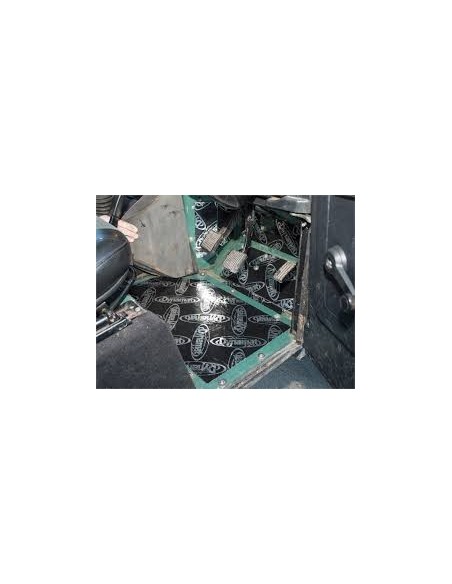 Kit Insonorisant DYNAMAT pour le Plancher : DEFENDER 90/110/130 TD4