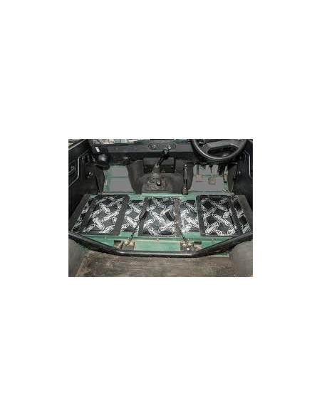 Kit Insonorisant DYNAMAT pour le Plancher Arrière sous les Sièges : DEFENDER 110 TD4 SW/UTILITAIRE