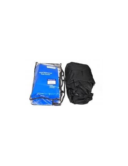 Housse Imperméable de Protection des Sièges Avant de couleur NOIRE pour : RANGE ROVER SPORT 1 (2005-2009)