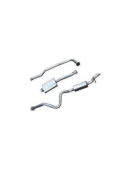 Ligne d'Échappement en INOX pour : DEFENDER 110 TDi 300