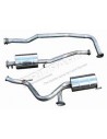 Ligne d'Echappement en Inox pour : Defender 90  2.5L TDi 200