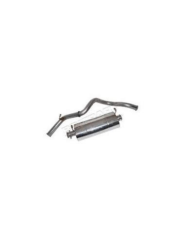Ligne d'Échappement en INOX pour : DEFENDER 90 TDi 300 Monté jusqu'en 1996