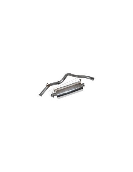 Ligne d'Échappement en INOX pour : DEFENDER 90 TDi 300 Monté jusqu'en 1996