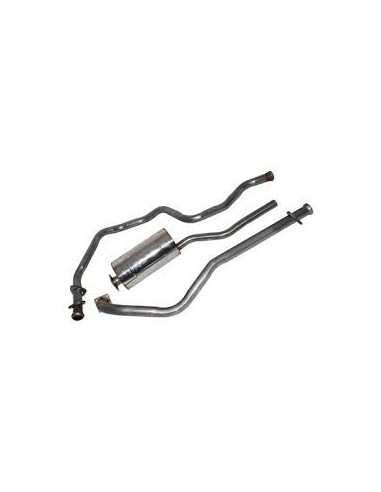 Ligne d'Échappement en INOX pour : LAND 88 Série III 2.225 DIESEL