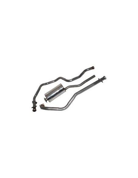 Ligne d'Échappement en INOX pour : LAND 88 Série III 2.225 DIESEL