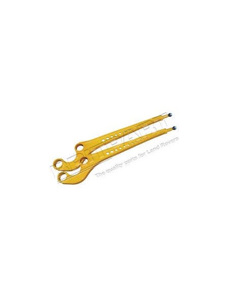 Radius Avant Incliné de 3° Degré HD Étroit / 38mm pour : DEFENDER 90/110/130 D-TD-TDi 200
