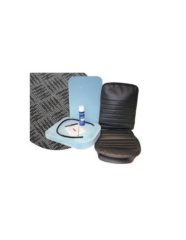 Kit de Réparation du Siège Central en Vynil TWILL pour : DEFENDER 90/110/130