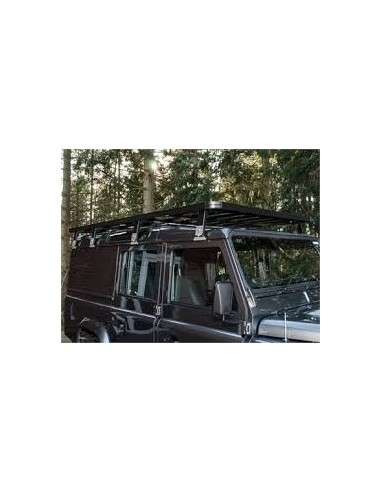 Galerie BRITPART EXPEDITION en ALU couleur NOIRE pour : DEFENDER 90