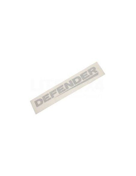 Monogramme " DEFENDER " sur le Capot couleur BRUNEL/GRAPHITE Monté jusqu'en 2010