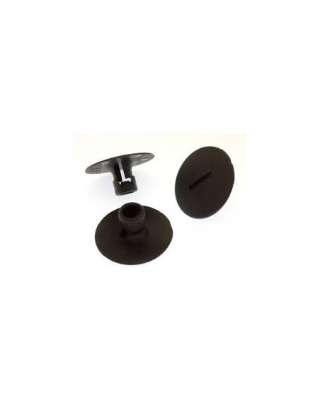 Clips de Retenue de Moquette Avant ou Arrière NOIR