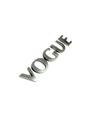 Monogramme " VOGUE " Monté à partir de 2009