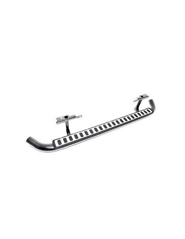 Marche Pied " Fire & Ice Style " dessus NOIR pour DEFENDER 110 SW (4 PORTES)